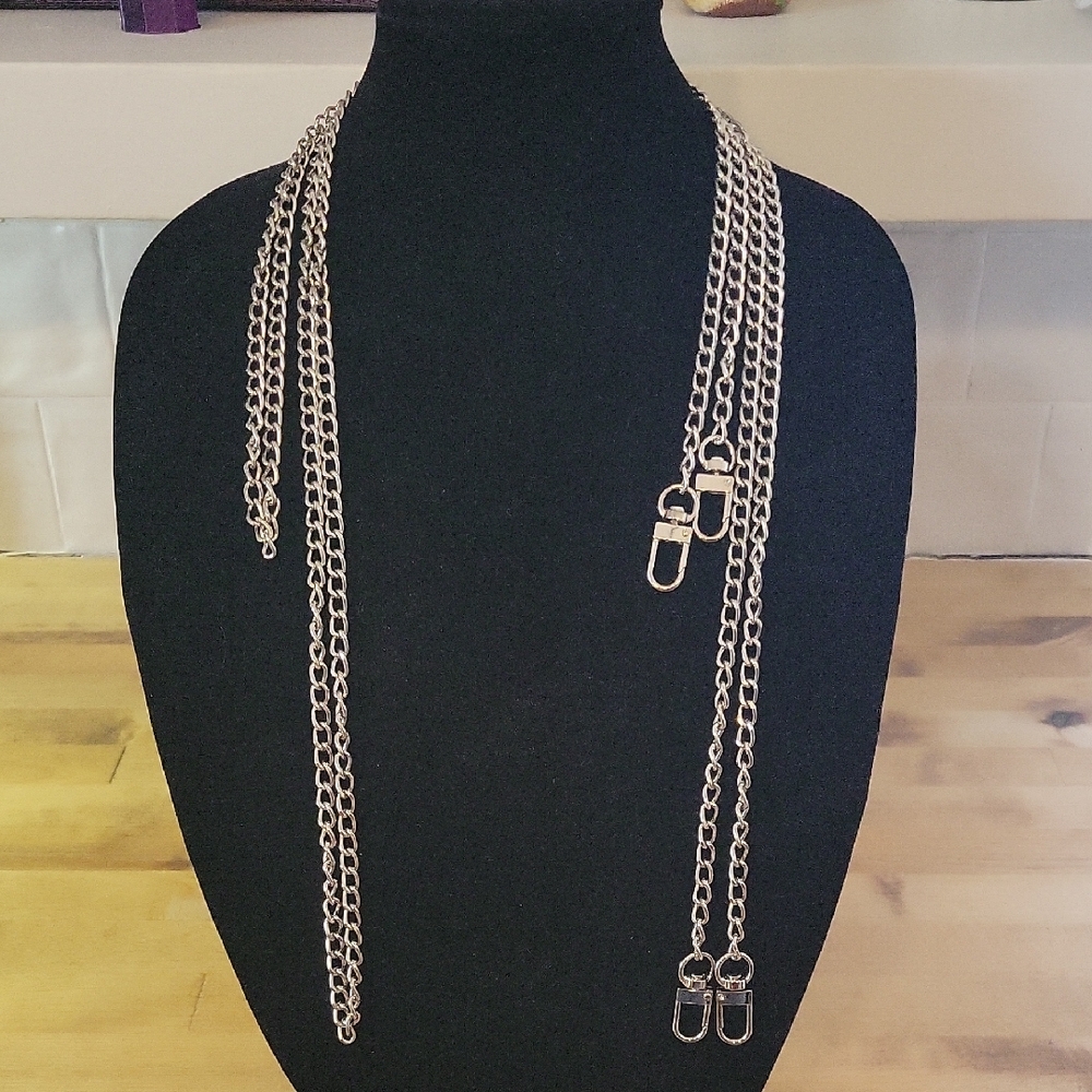 Silver Crossbody Chain NWOT